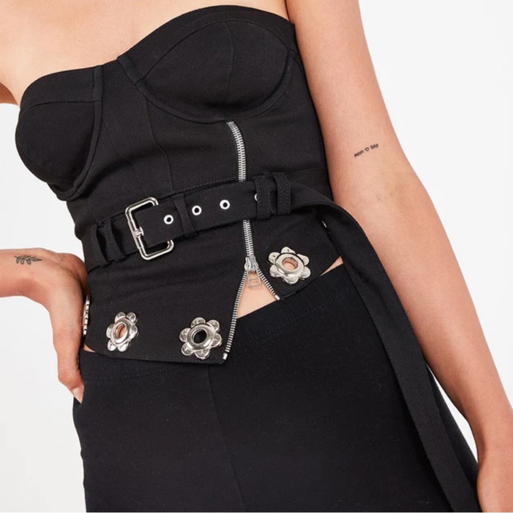 NWT FOR LOVE & LEMONS PARKER BUSTIER TOP